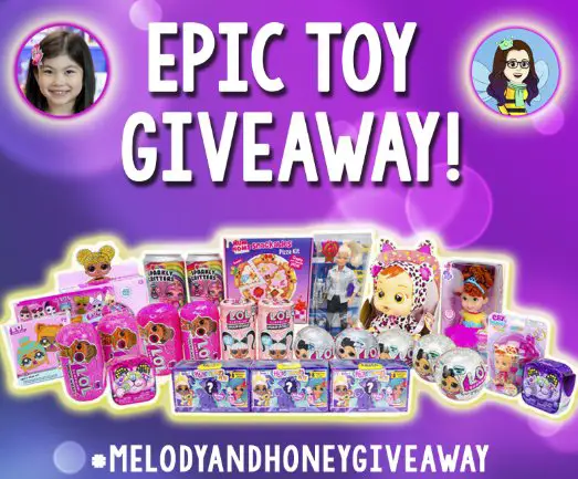 Melody and Honey's Epic Toy Giveaway!