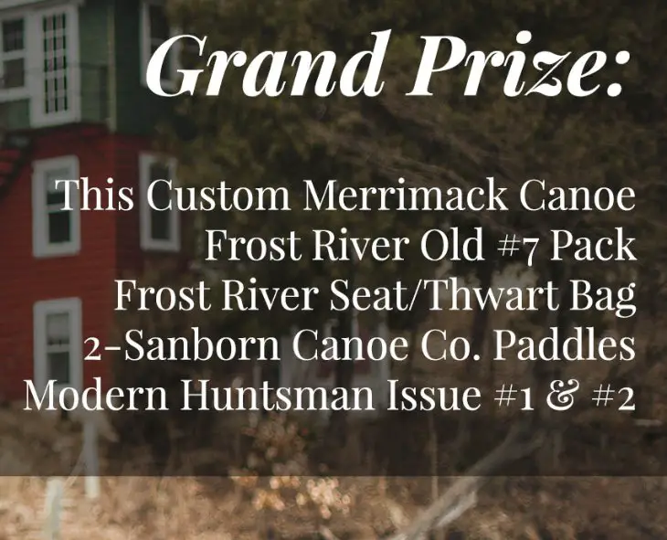 Merrimack's Canoe & Outfitting Giveaway