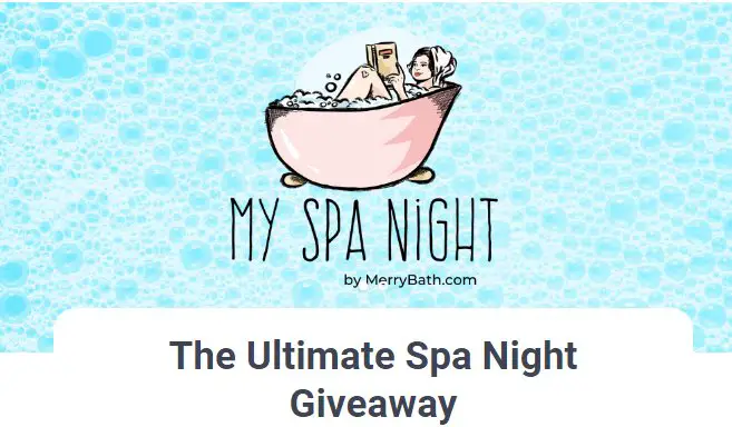 Merry Bath's Ultimate Spa Night Giveaway