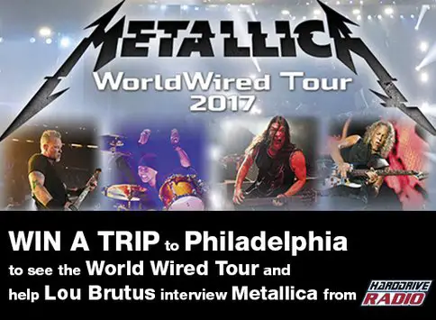 Metallica World Wired Flyaway Contest