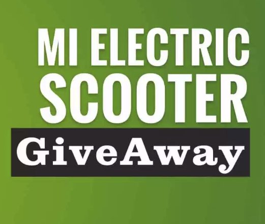 Mi Electric Scooter Giveaway