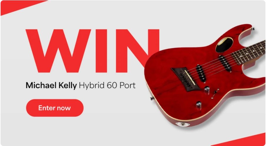 Michael Kelly Hybrid 60 Port Electric Acoustic Guitar Giveaway - Win An Electric Acoustic Guitar