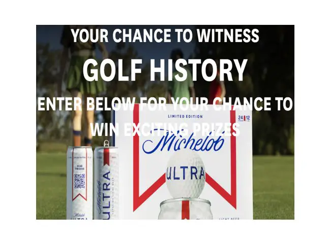 Michelob Ultra Club Giveaway - Win Free Golf Packs (27 Winners)