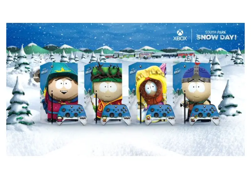 Microsoft South Park Snow Day! Xbox Series X Custom Consoles & Controllers Sweepstakes - Win A Custom Console & Controller (4 Winners)