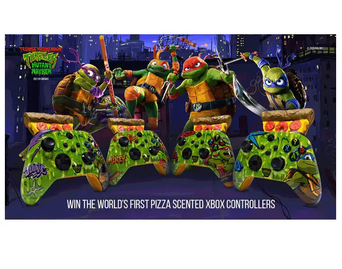 Microsoft Xbox And TMNT Movie Controller Sweepstakes - Win An Xbox Controller, Xbox Game Pass Ultimate And More (4 Winners)