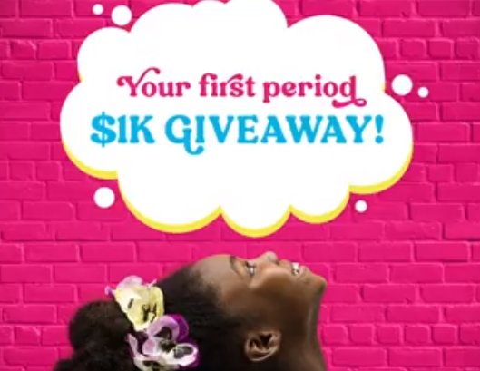 Midol My First Period Giveaway  - Win $1,000 Cash & More