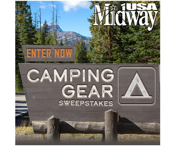 Midway USA 2023 Camping Gear Sweepstakes - Win A $1,800 Outdoor Gear Package