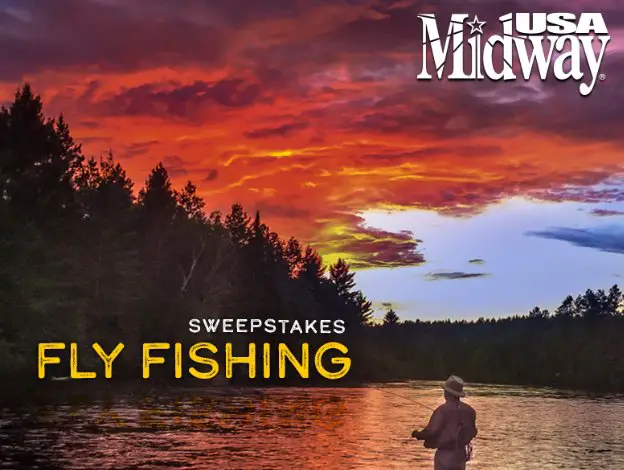 Midway USA 2023 Fly Fishing Sweepstakes - Win Over $1,800 Worth Of Fly Fishing Gear