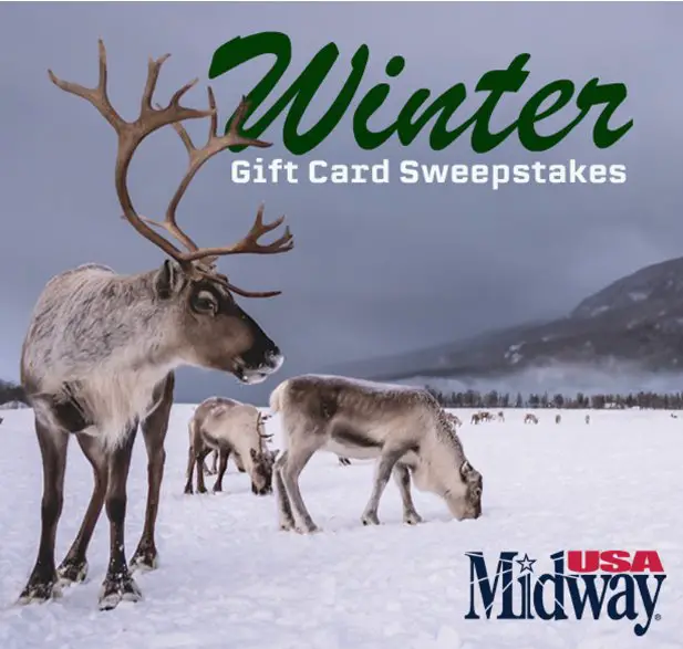 Midway Winter Gift Card Sweepstakes - Win A $1,000 Gift Card