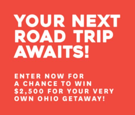 Midwest Living Ohio Enjoy The Ride Sweepstakes - Win $2,500 Cash