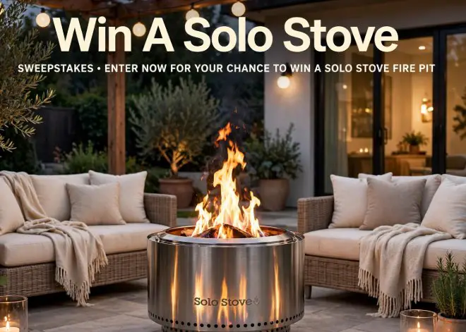 Mighty Swell Solo Stove Sweepstakes - Win a Custom Solo Stove Fire Pit