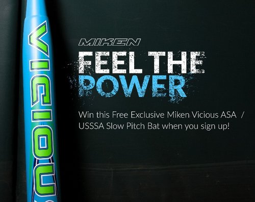 Miken Vicious Slow Pitch Softball Bat Giveaway