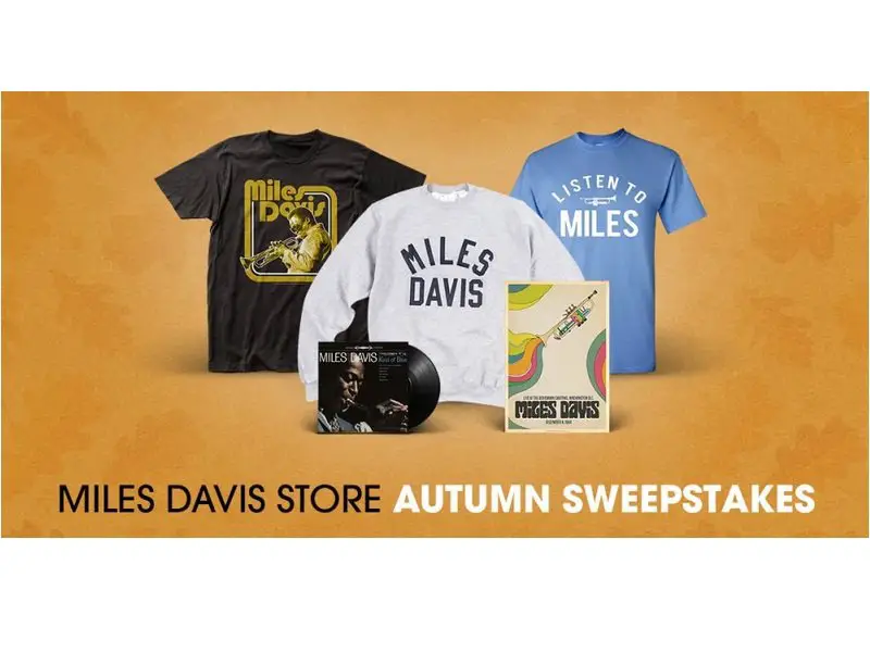 Miles Davis Autumn Sweepstakes - Win a $100 Miles Davis Store Gift Card (3 Winners)