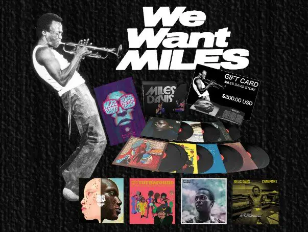 Miles Davis The Electric Years Prize Pack Giveaway – Win A Collection Of Miles Davis Albums On Vinyl + More (3 Winners)