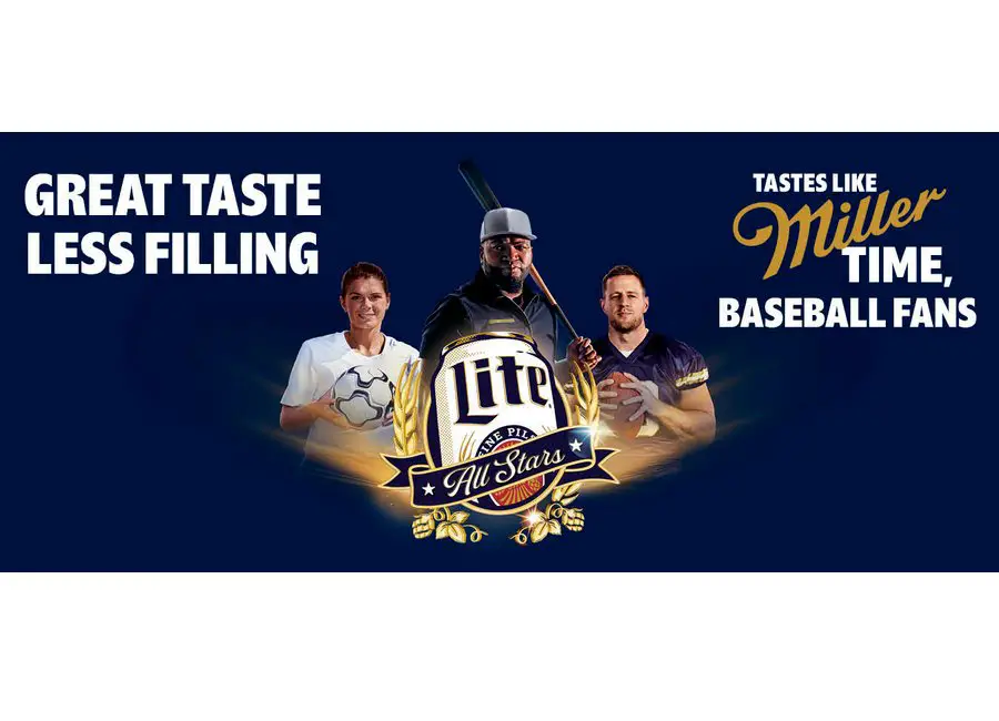 Miller Lite Baseball All Star Sweeps - Win A Trip For 2 To Arlington, TX & More