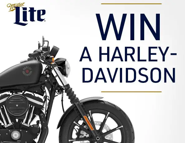 Miller Lite Harley-Davidson Giveaway - Win A $25,000 Harley Davidson XL883  Bike