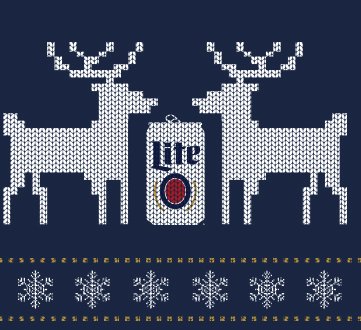 Miller Lite Ugly Sweater Instant Win Game Sweepstakes