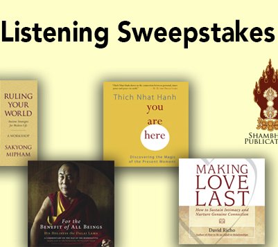 Mindful Listening Sweepstakes