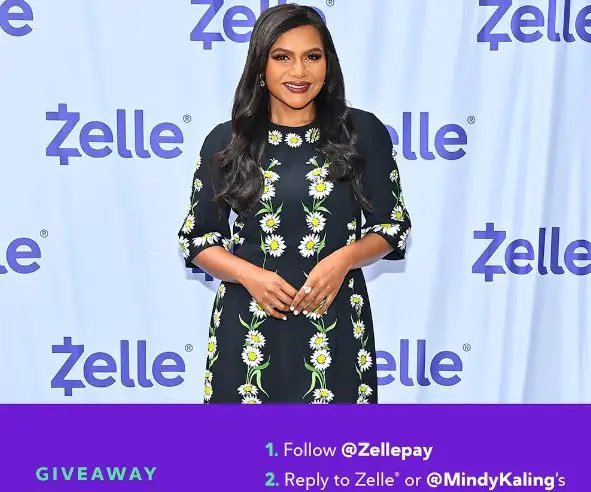 Mindy Kaling Zelle $100K Giveaway - Win $10,000 In The Thrive Through Summer With Zelle Sweepstakes