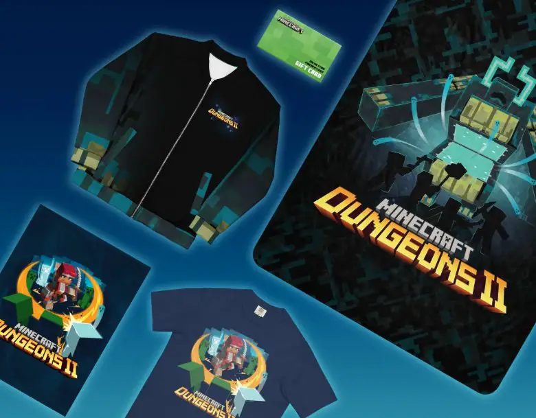 Minecraft Dungeons II Ultimate Merch Bundle Giveaway - Minecraft Dungeons II Merch & $100 Gift Card Up For Grabs