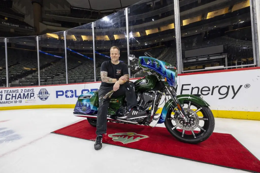 Minnesota Wild Hockey Road To The Playoffs Sweepstakes - Win A $25,000 Motorcycle