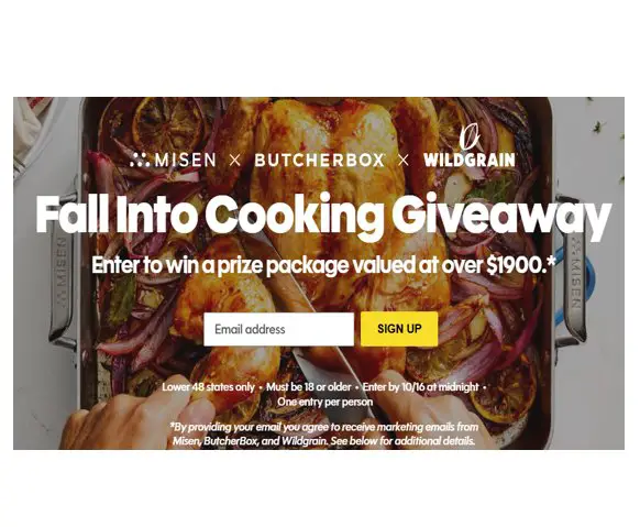 Misen Fall Into Cooking Giveaway - Win a 13-piece Cookware Set, $300 Gift Card & More