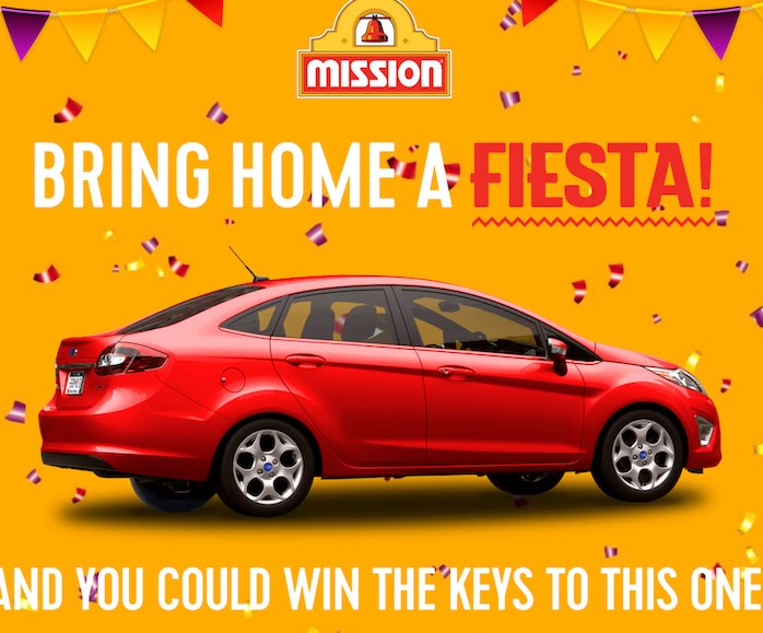 Mission Bring Home A Fiesta Sweepstakes