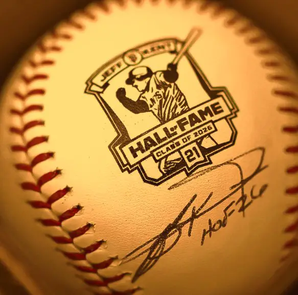 MLB San Francisco Giants Jeff Kent Hall of Fame Sweepstakes - Win a Jeff Kent Autographed Baseball