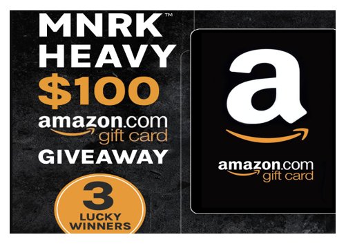 MNRK Heavy Spring Giveaway - Win A $100 Amazon Gift Card {3 Winners}