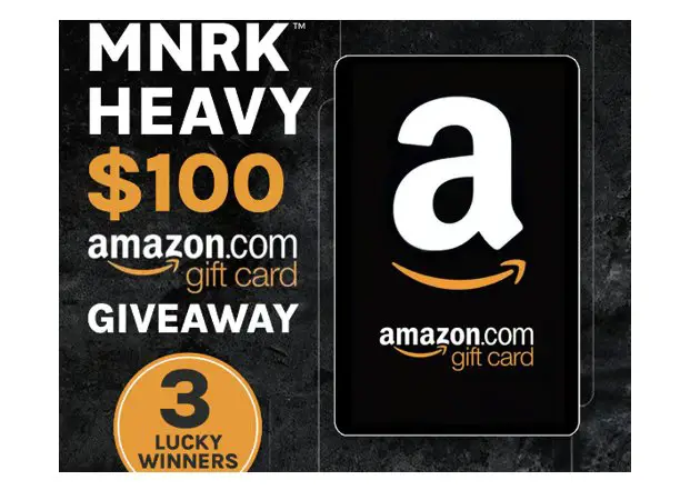 MNRK Heavy Winter 2025 Amazon Gift Card Giveaway - Win A $100 Amazon Gift Card {3 Winners}