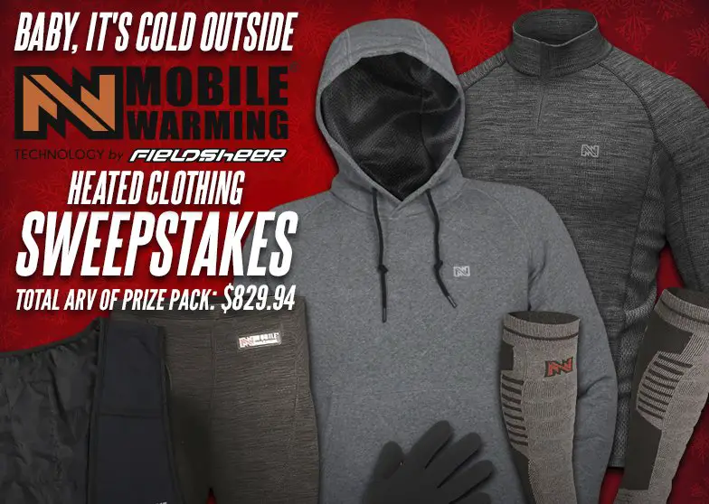 Mobile Warming Heated Clothing Sweepstakes