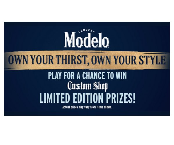 Modelo Custom Shop Instant Win Game - Win Official Model Merch