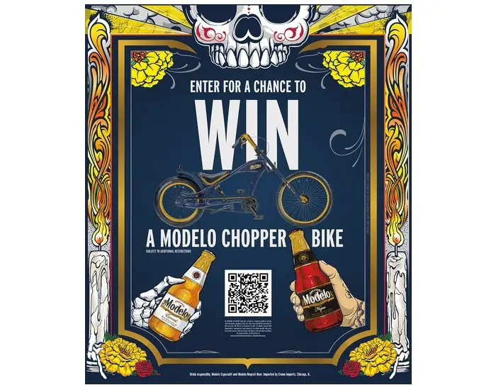Modelo Especial® DDLM Sweepstakes - Win a Chopper Style Bicycle