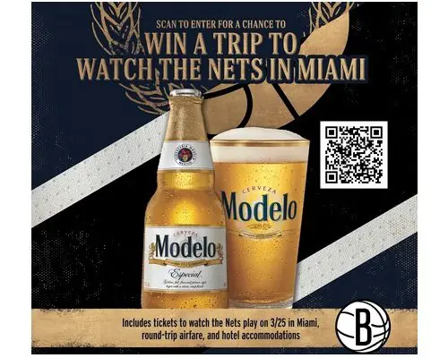 Modelo Especial NY Basketball Sweepstakes - Win Two Nets vs. Heat Tickets and More