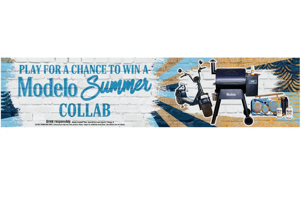 Modelo Summer Match and Win Game - Win A Brand New Scooter, A Wood Pellet Grill And More