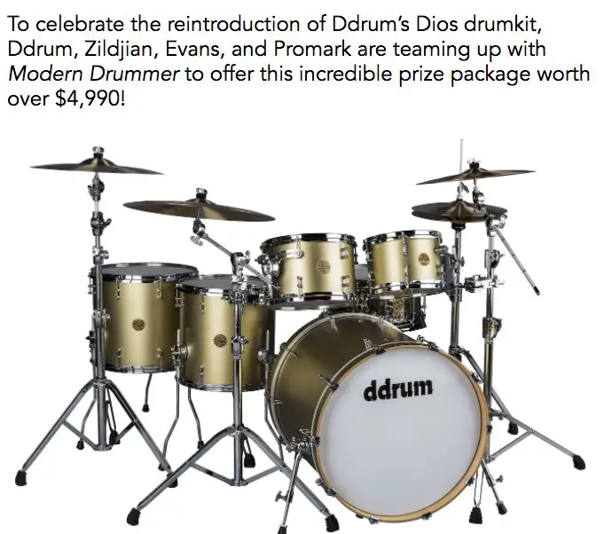 Modern Drummer Ddrum Contest