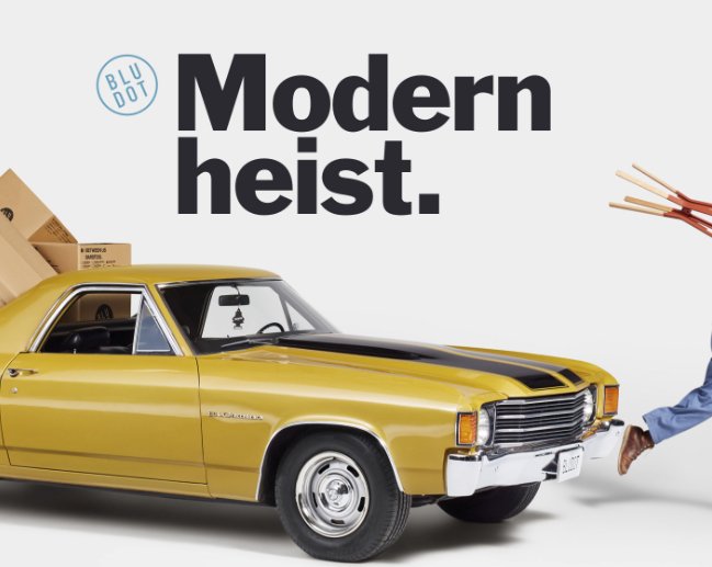 Modern Heist: Blu Dot $33,000 Vehicle