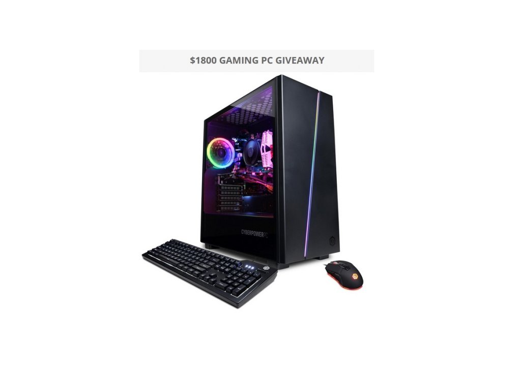 Mogsy Gaming PC Giveaway - Win a Ryzen 7 Gaming CPU with Keyboard and Mouse