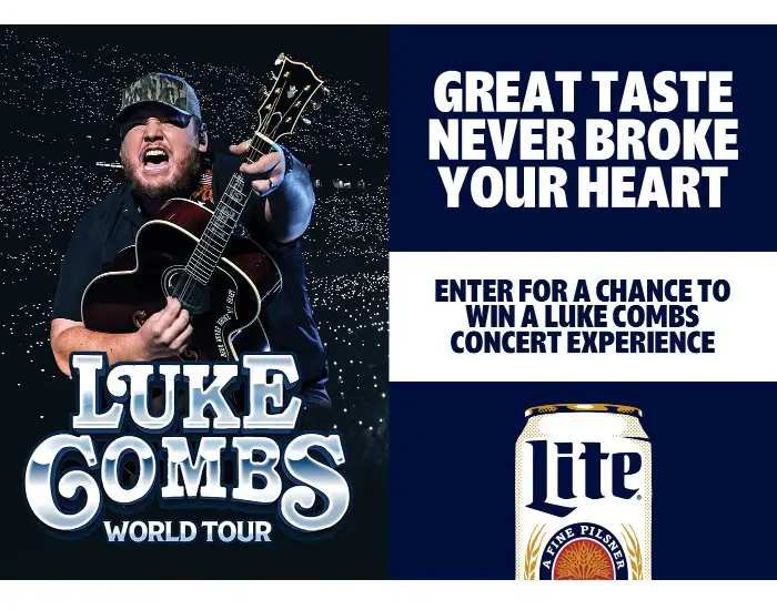 Molson Coors Beverage Company Luke Combs Flyaway Sweepstakes