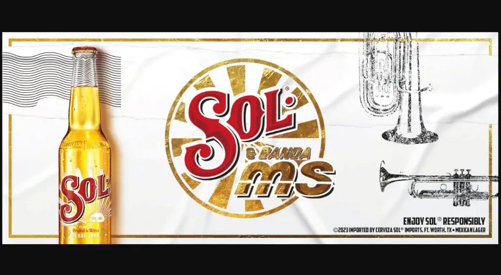 Molson Coors Beverage Sol + Banda MS Promotion - Win 4 VIP Tickets To A Banda MS Concert