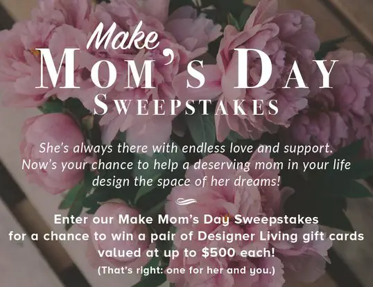 Mom's Special Gift Card Sweepstakes