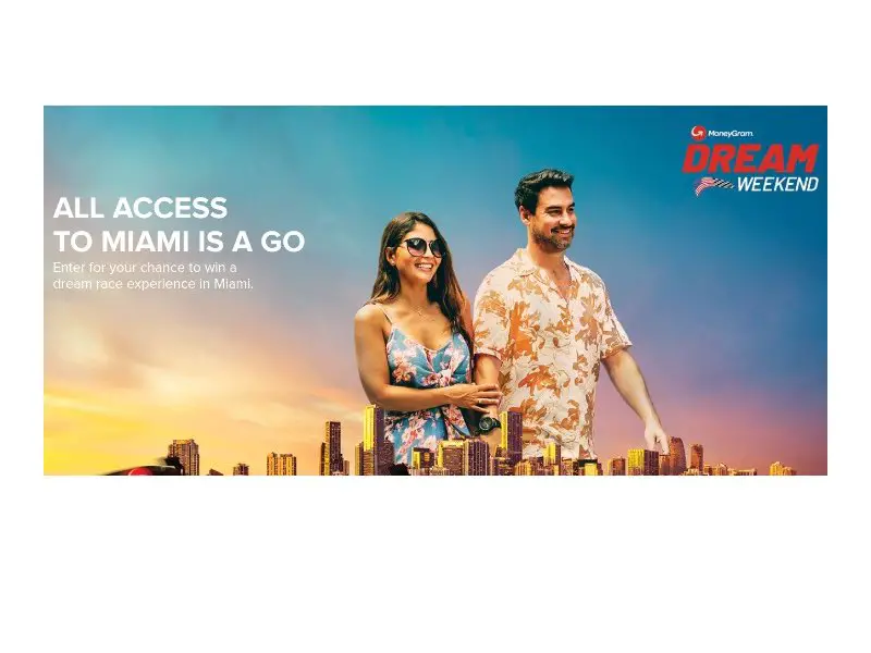MoneyGram Miami Dream Weekend Giveaway - Win An F1 Trip For 2 To Miami, FL