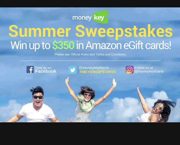 MoneyKey Summer Sweepstakes