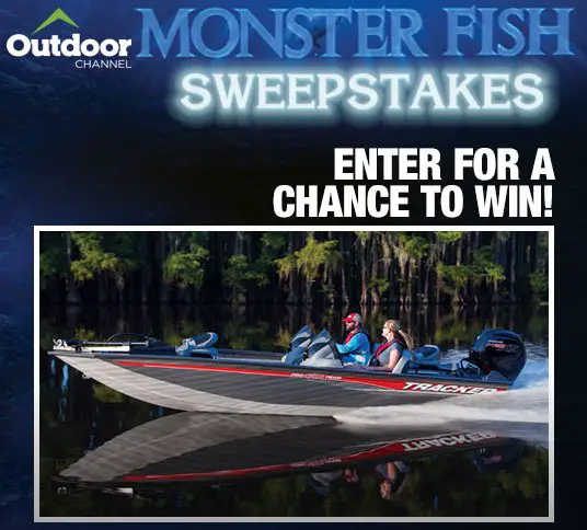 Monster Fish Boat Sweepstakes