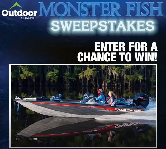 Monster Fish Win A Boat Sweepstakes