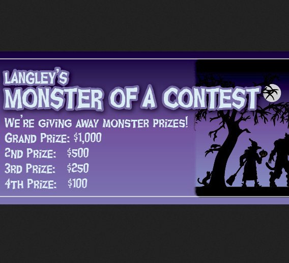 Monster of a Contest Giveaway