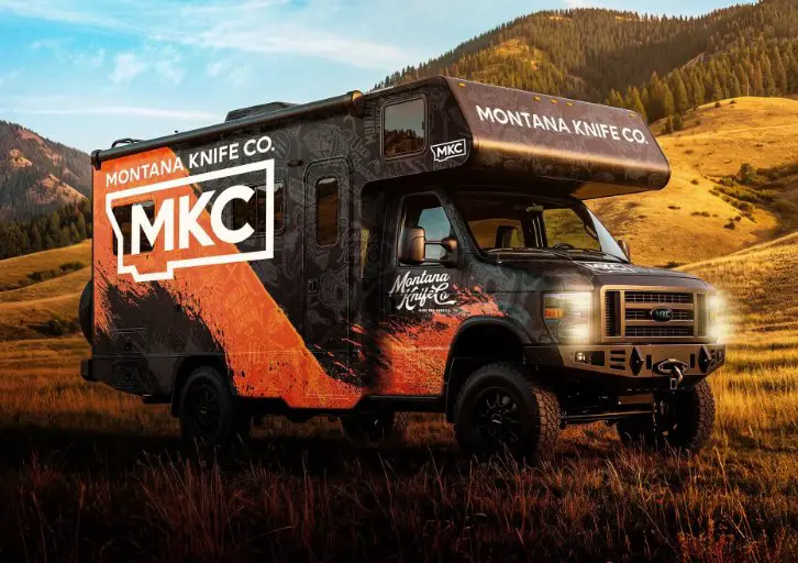 Montana Knife Company The Ultimate Basecamp 4X4 Giveaway - Win A Brand New RV & More