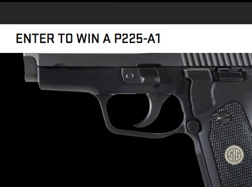 Monthly Gun Giveaway Sweepstakes