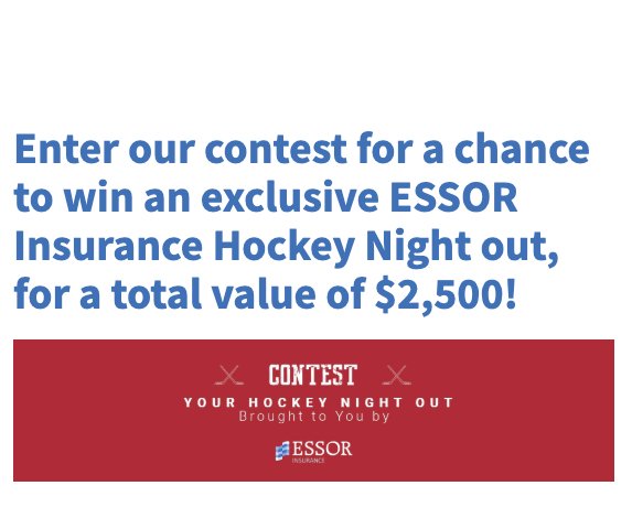 Montreal Canadiens Hockey Night Out Contest