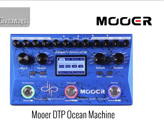 Mooer DTP Sweepstakes